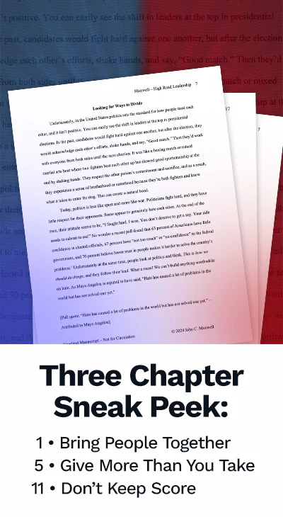 Three Chapter Sneak Peak
